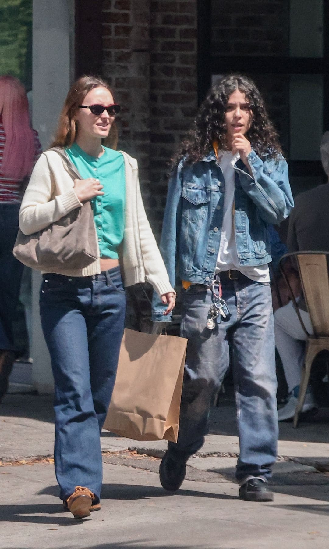 The pair appeared to be on a shopping trip