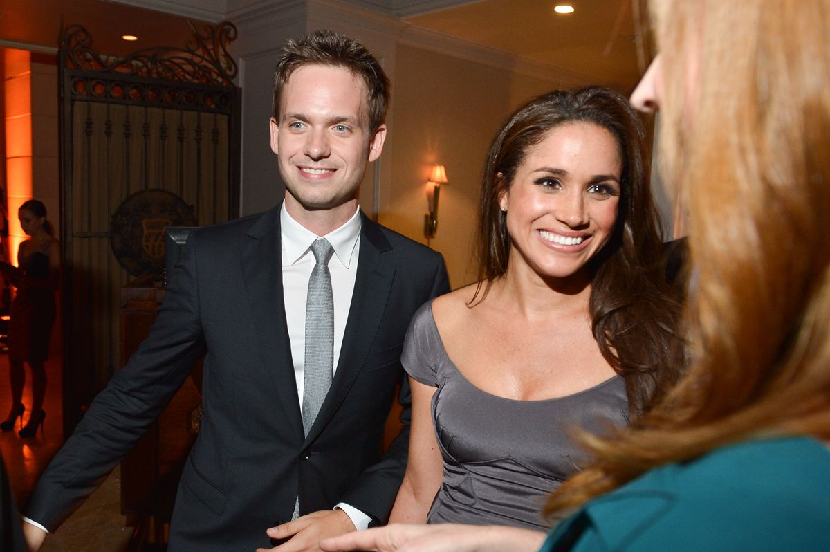Patrick J. Adams said Meghan Markle loved to roll her eyes at him