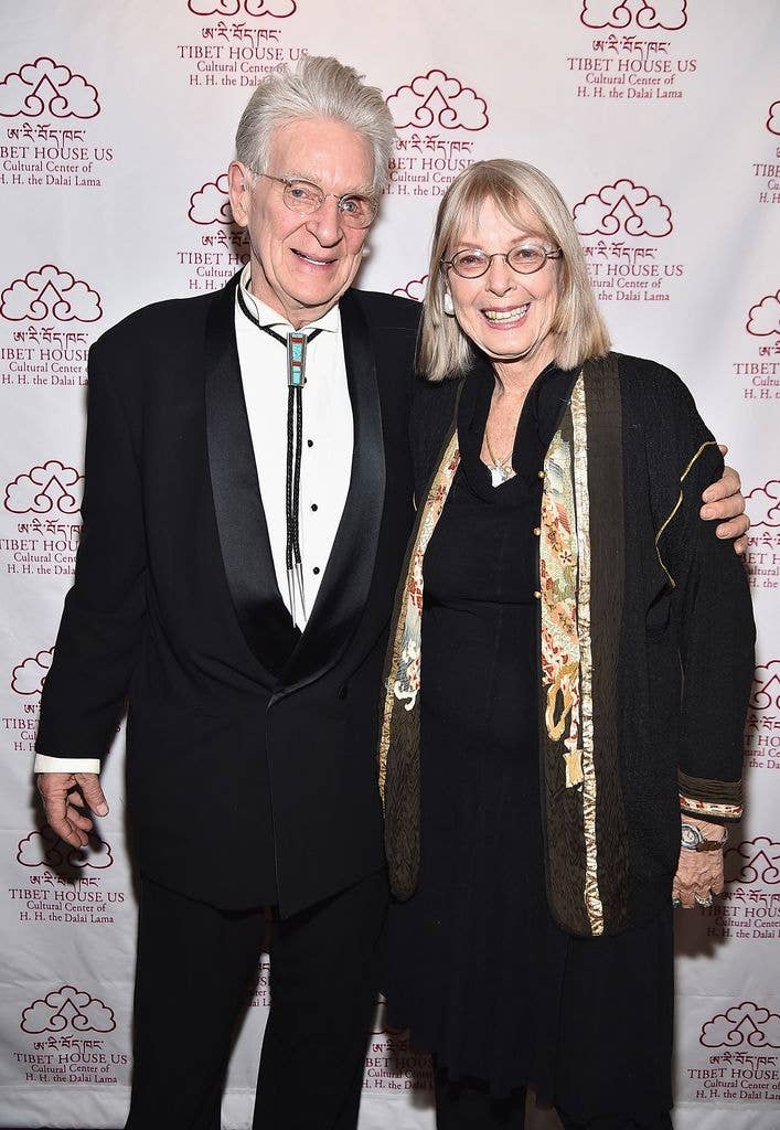 Robert Thurman and Nena Thurman attend the The Art Of Freedom Award at Tibet House US on December 10, 2018 in New York, United States. (Photo by Theo Wargo/Getty Images)