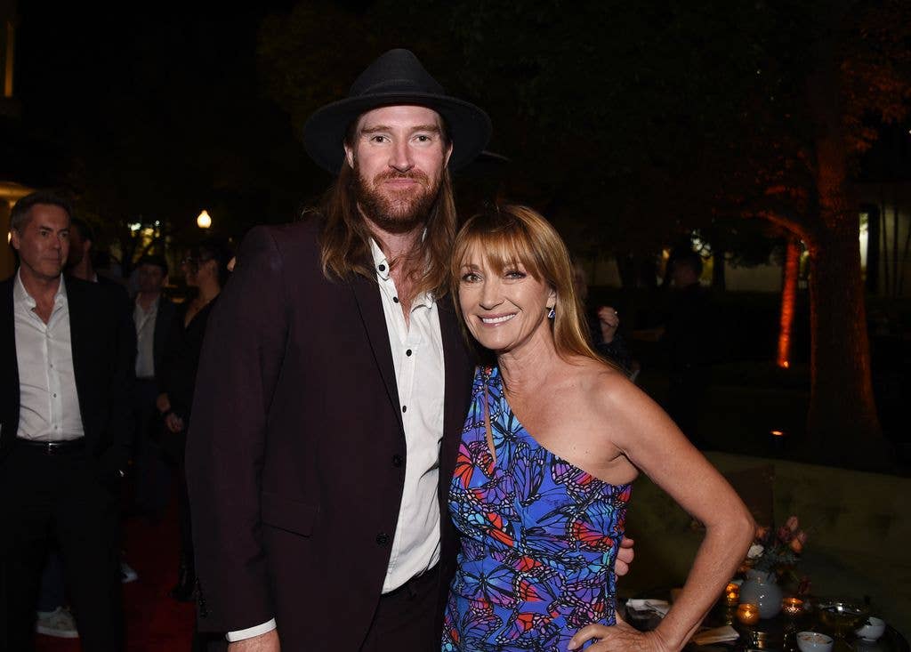 Jane Seymour and son Sean 