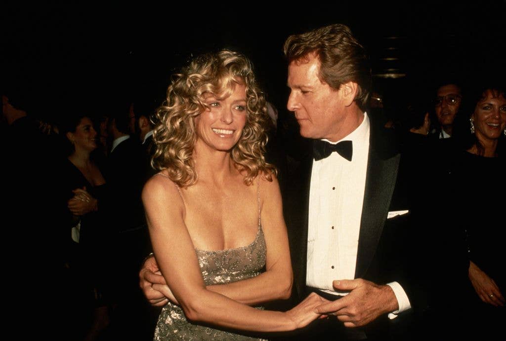 Ryan O'Neal and Farrah Fawcett first met in 1979