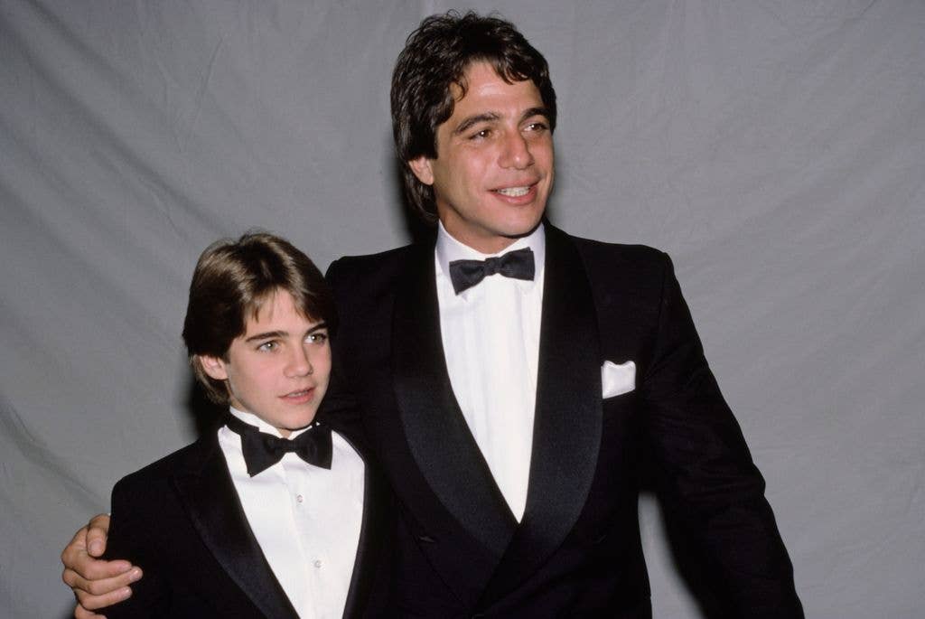Tony Danza and his son, Marc Anthony in 1984