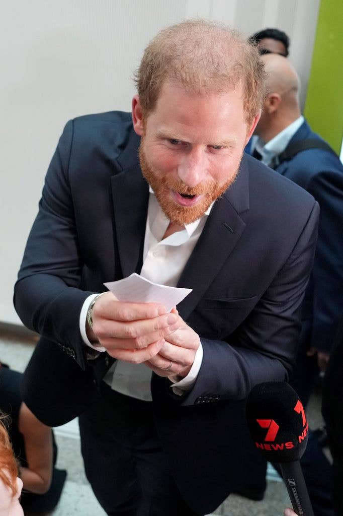 prince harry melbourne