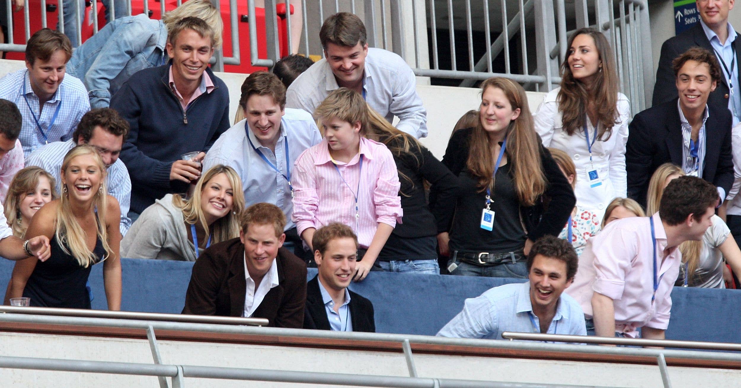 Catherine attended the concert for Princess Diana on July 1, 2007