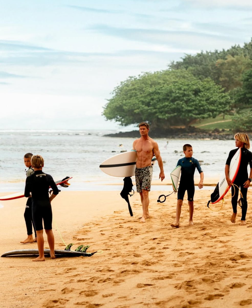 Chris Hemsworth shares proud dad moment as kids show off surfing skills: “I’ll never take it for granted”