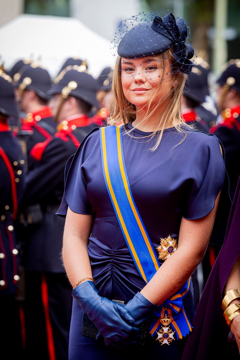 Princess Ariane of The Netherlands in Victoria Beckham's royal-favorite Isabella dress