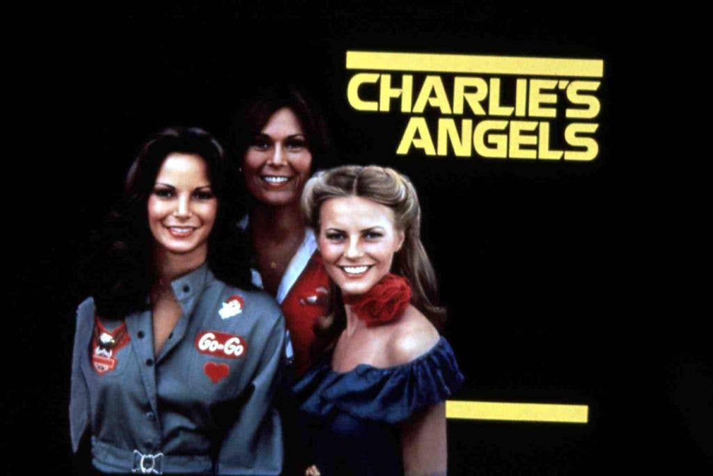 Jaclyn Smith, Kate Jackson, Cheryl Ladd in 1976