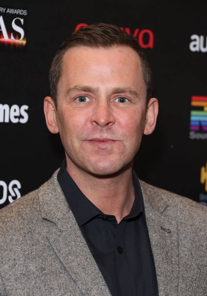 Scott Mills at an awards ceremony