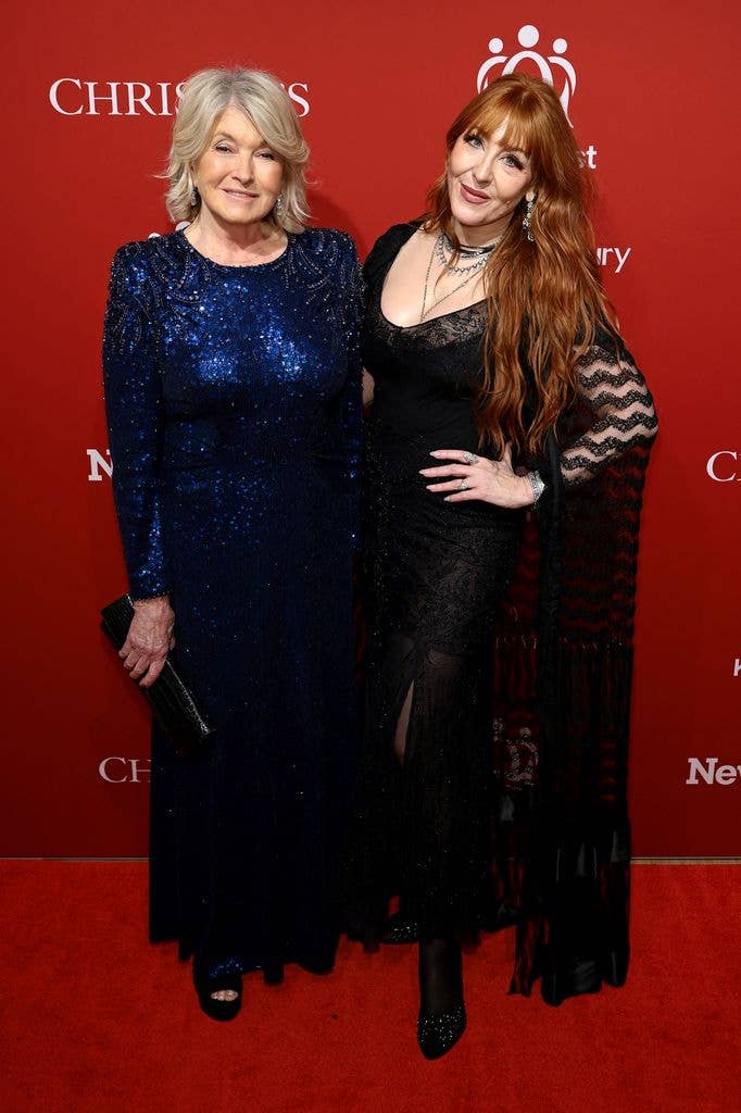 Martha and Charlotte reconnected at the event