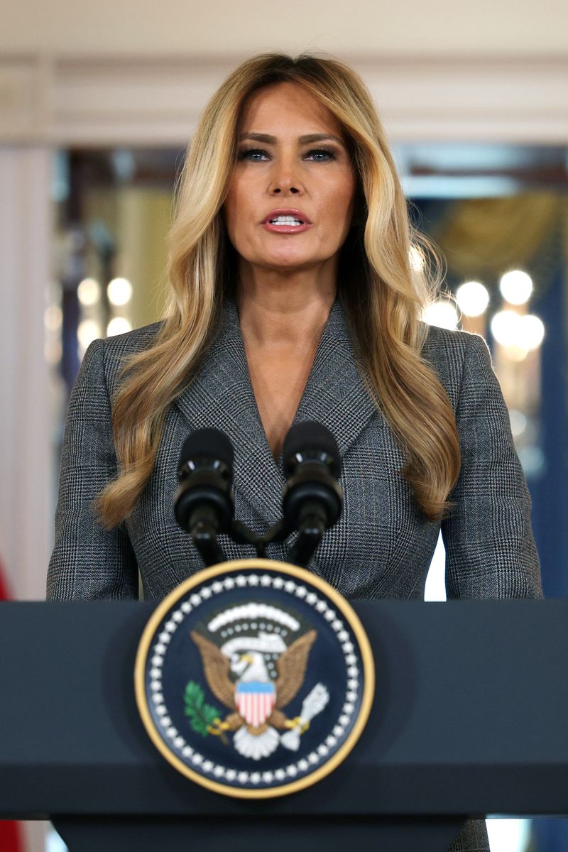 Frst lady Melania Trump made a public statement to deny any ties to Jeffrey Epstein