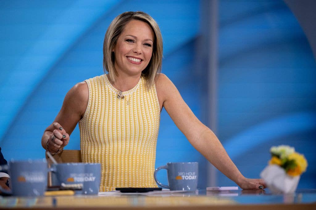 Dylan Dreyer wearing yellow 
