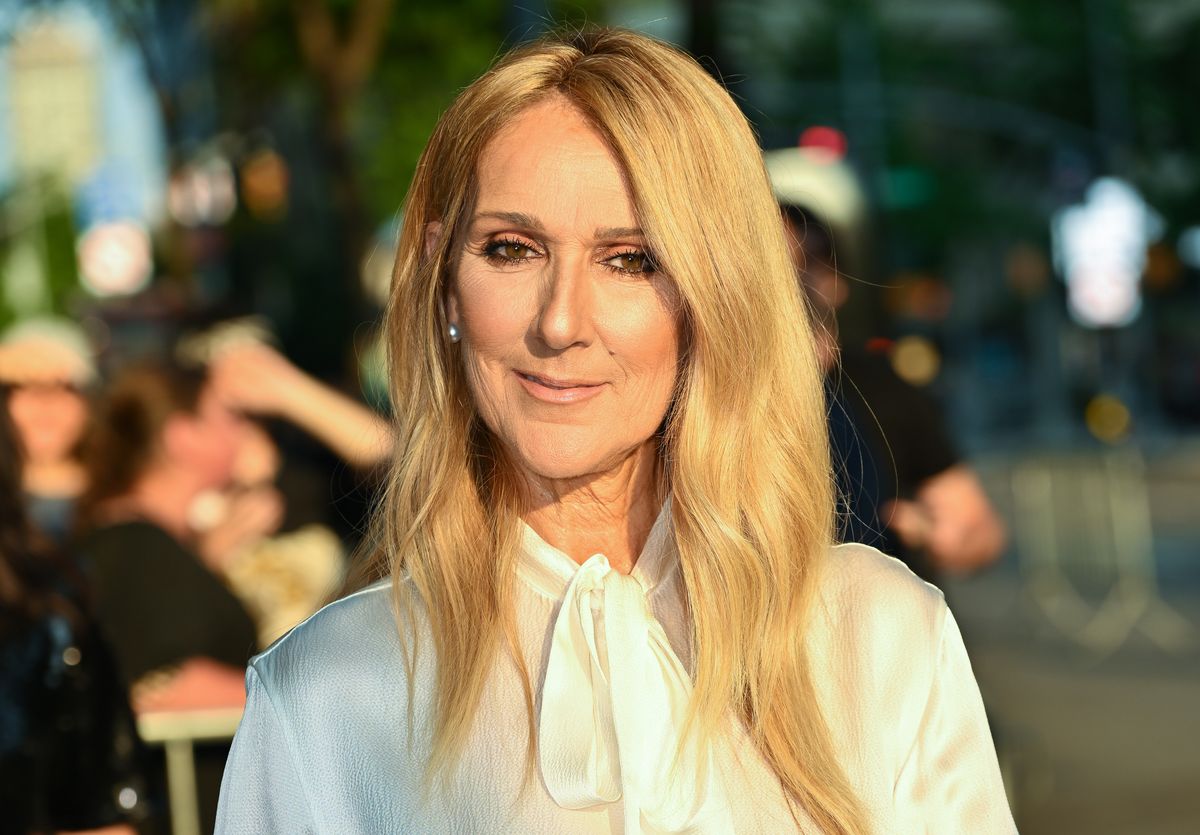 NEW YORK, NEW YORK - JUNE 17: CÃ©line Dion arrives at the "I Am: Celine Dion" screening at Alice Tully Hall on June 17, 2024 in New York City.  (Photo by James Devaney/GC Images) 