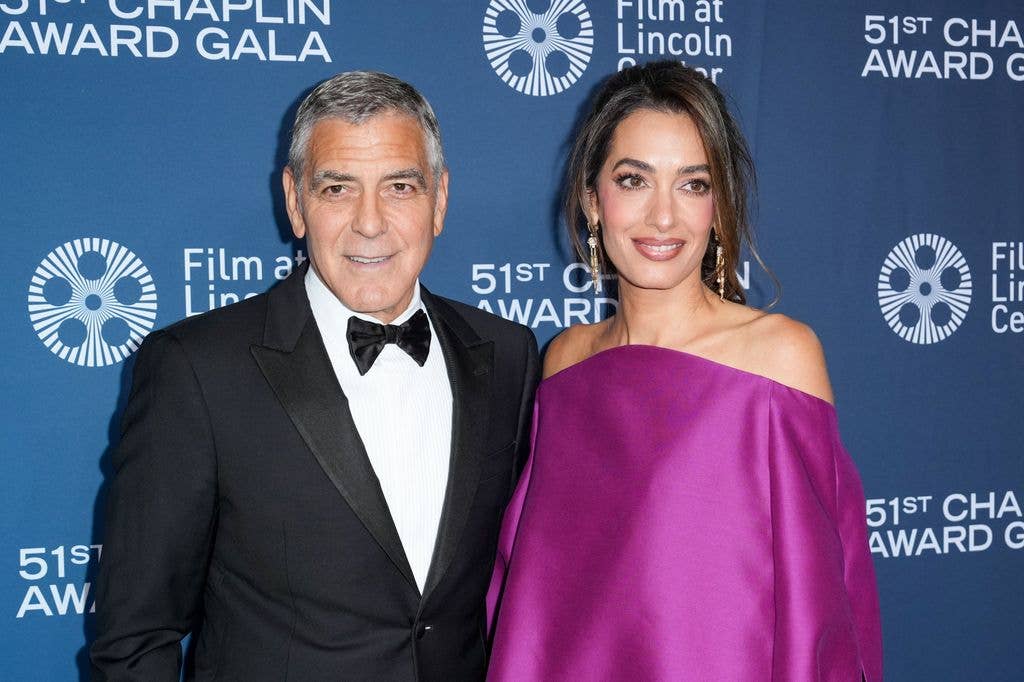 amal clooney george clooney lincoln center