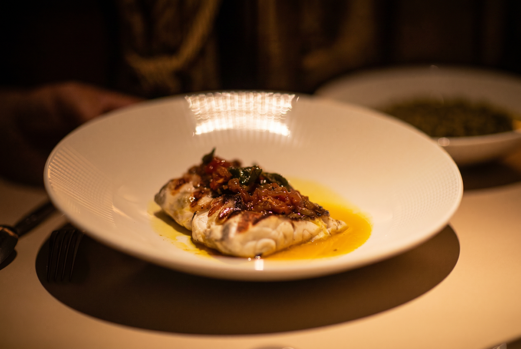 The snapper was comfort food, elevated to something altogether more elegant