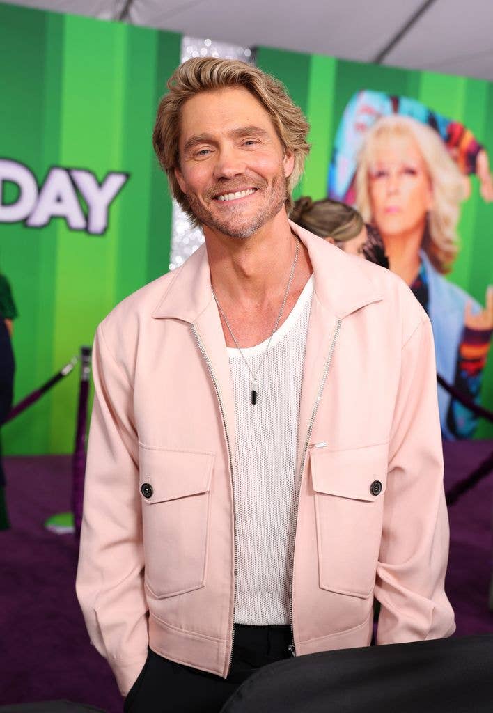 chad michael murray pink jacket