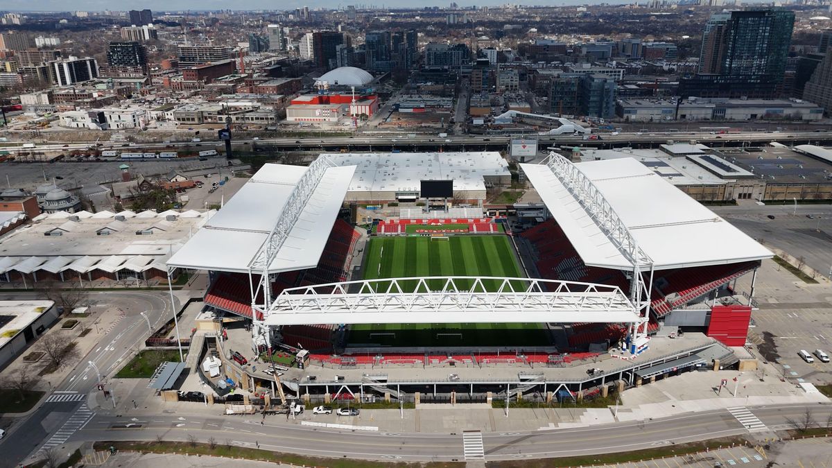 BMO Field will host six matches during the 2026 FIFA World Cup.
