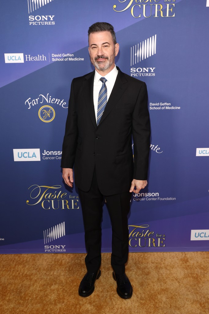 BEVERLY HILLS, CALIFORNIA - MAY 02: Jimmy Kimmel attends the 28th Annual UCLA Jonsson Cancer Center Foundation's "Taste For A Cure" event at Beverly Wilshire, A Four Seasons Hotel on May 02, 2025 in Beverly Hills, California. (Photo by Tommaso Boddi/Getty Images for UCLA Jonsson Cancer Center Foundation)