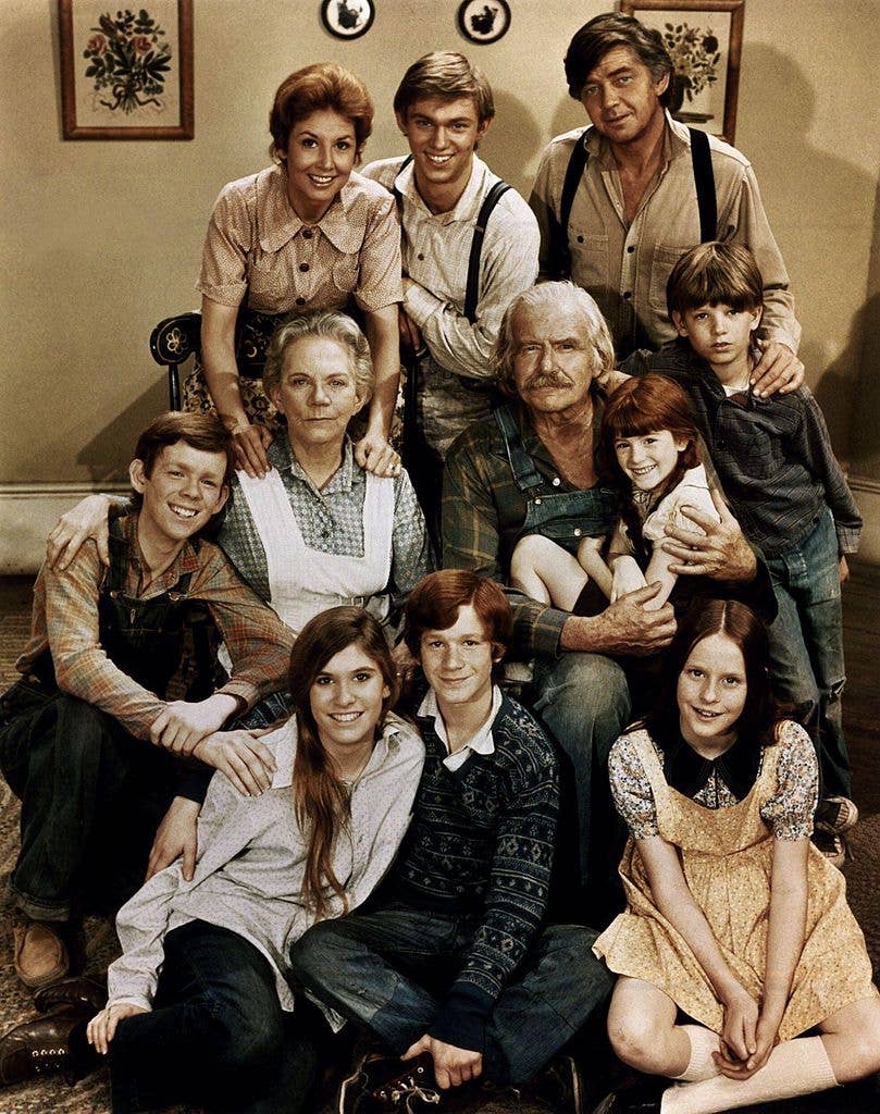 LEARNED,THOMAS,WALMSLEY,NORTON-TAYLOR,MCDONOUGH,COTLER,GEER,CORBY, THE WALTONS, 1980