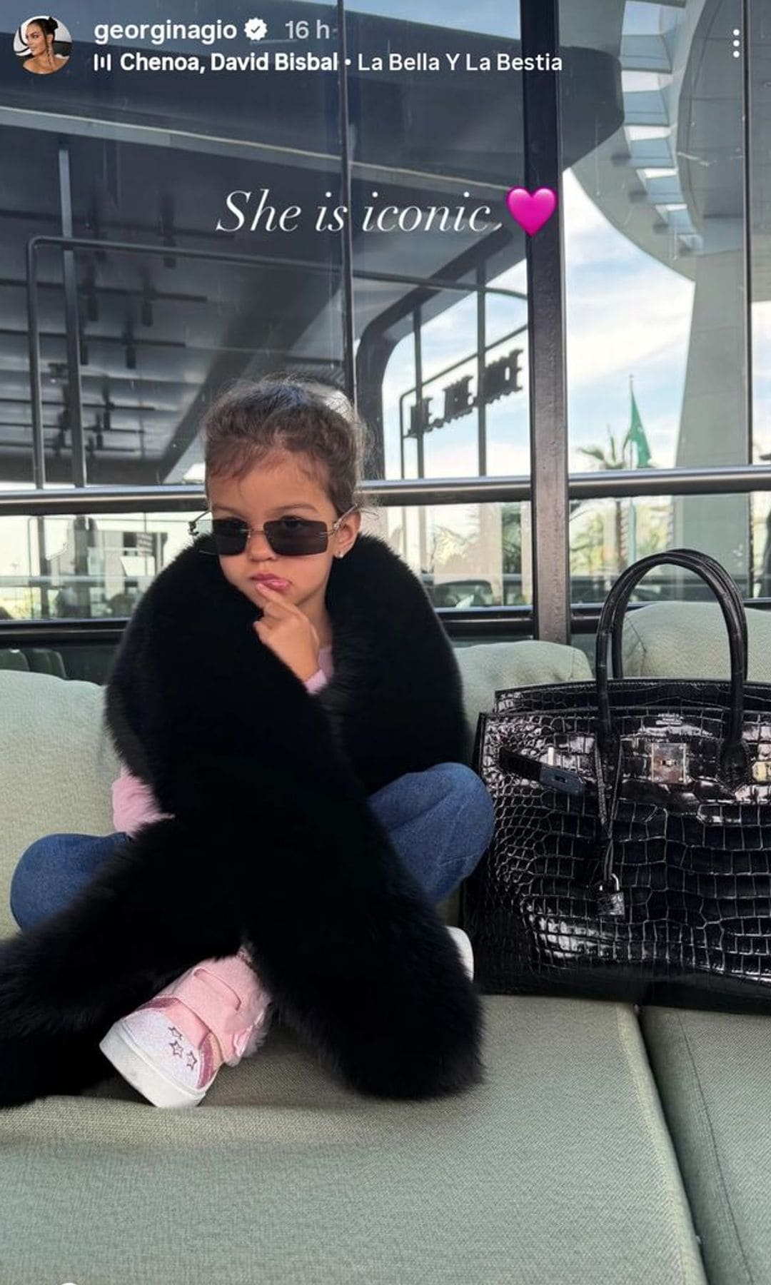 Bella Esmeralda already has a large personality