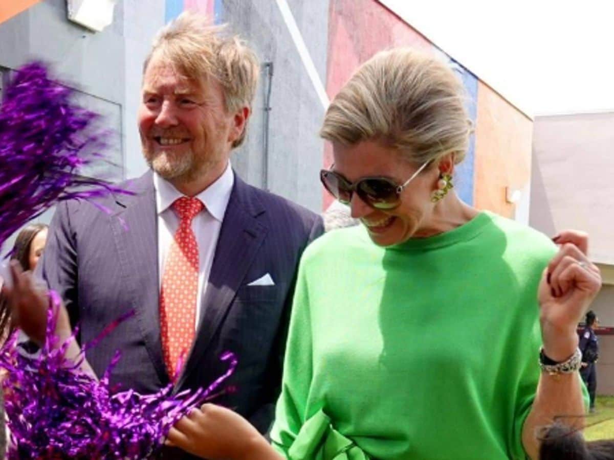 Queen Máxima Charms Students During Miami Visit