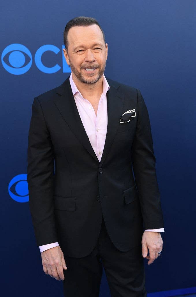 Donnie Wahlberg attends the celebration event announcing the new CBS network fall schedule 2025-26 at Paramount Studios in Los Angeles, May 7, 2025