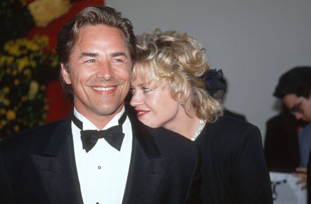 photo of melanie griffth and don johnson
