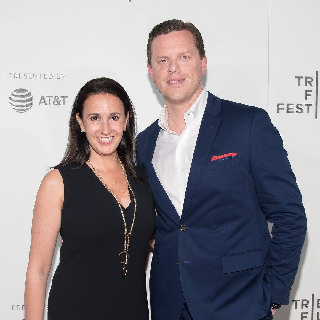 Willie Geist (R) and Christina Geist attend the "Unbreakable Kimmy Schmidt" screening during 2017 Tribeca Film Festival at BMCC Tribeca PAC on April 28, 2017 in New York City.