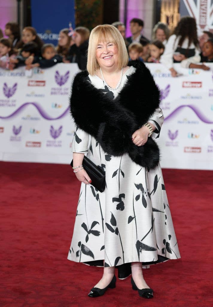 Susan looked lovely with her striking blonde hair at the Pride of Britain Awards on Monday