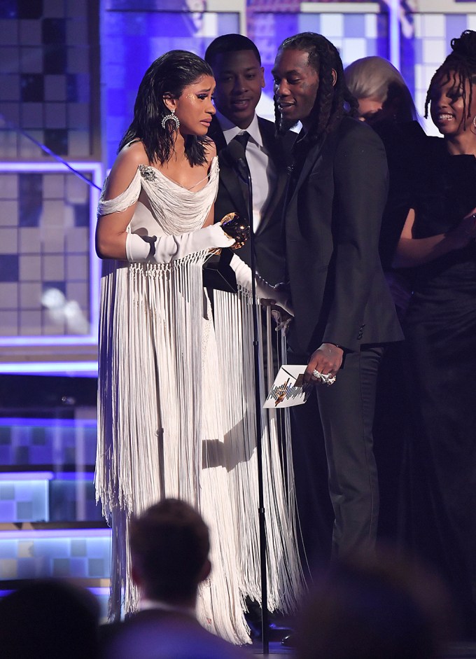 Cardi B & Offset On Stage