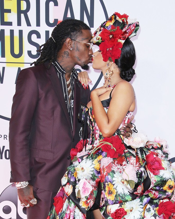 Cardi B & Offset At The AMAs