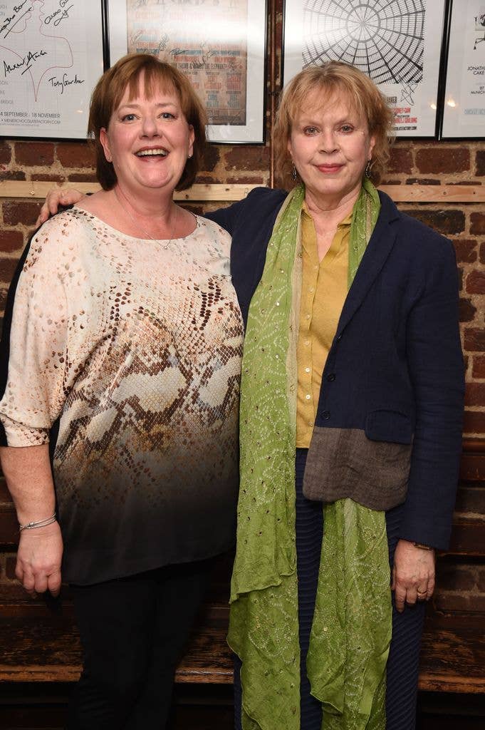 Sally Banks and Jane Booker at a premiere