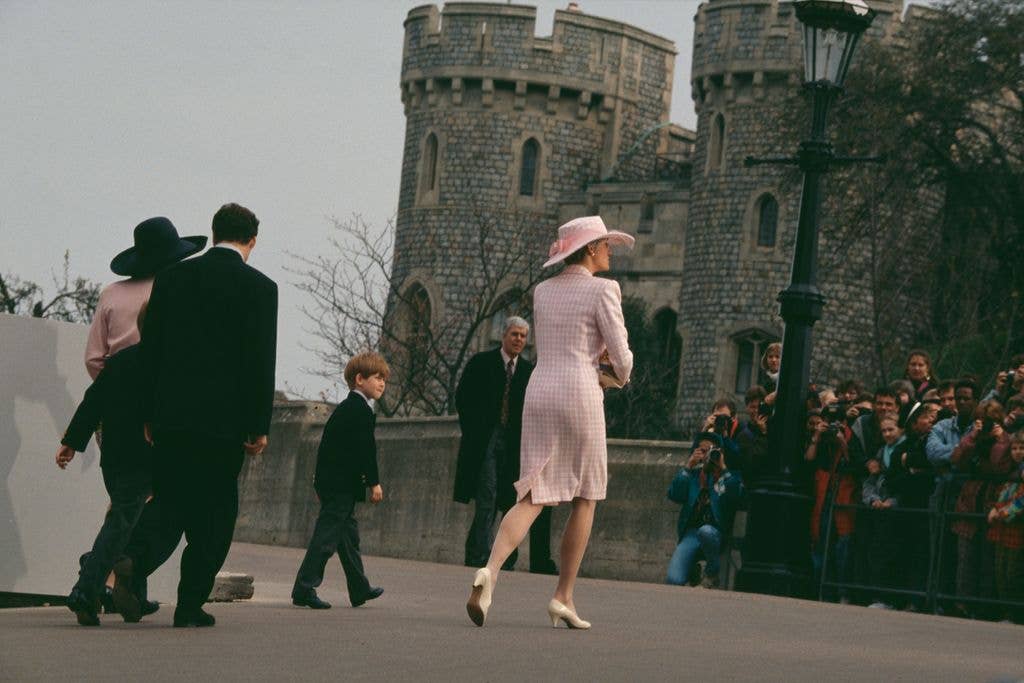 The royal added a beautiful matching hat