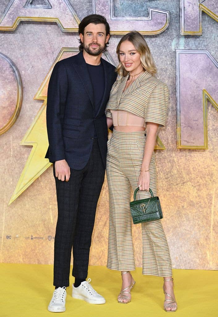 Jack Whitehall Roxy Horner at Black Adam premiere