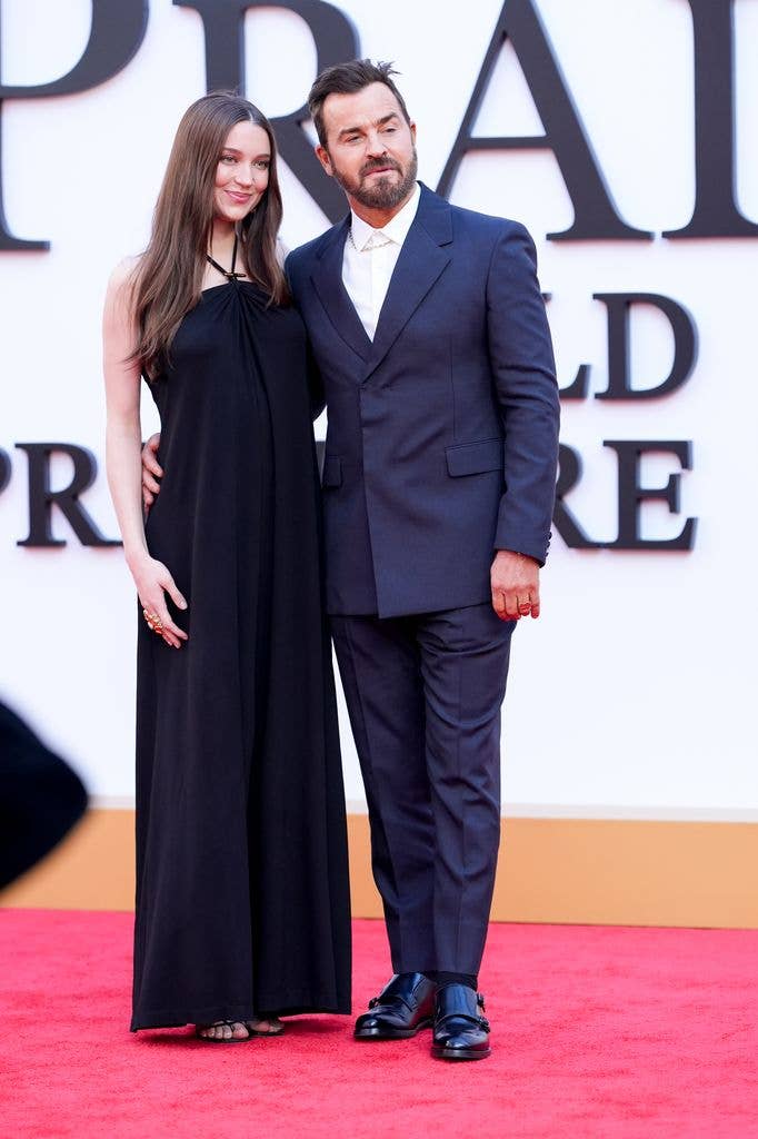 The couple looked loved up