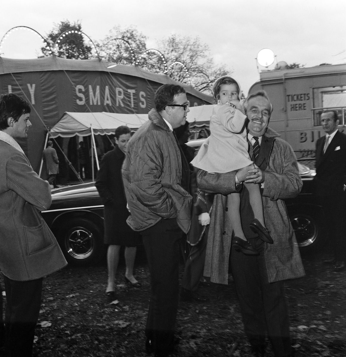 Prince Rainier Of Monaco and his daughter Princess Stephanie