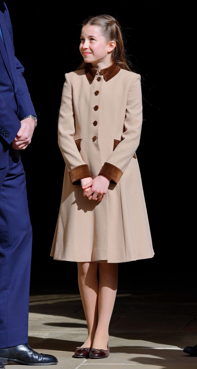 It is a very specific type of coat that connects three key generations. Diana, Princess of Wales, Catherine, Princess of Wales, and Princess Charlotte of Wales.
