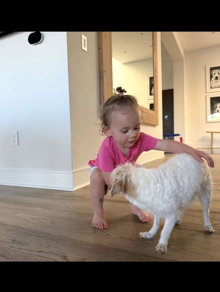 Ruby shared a sweet connection with her Kaley's daughter