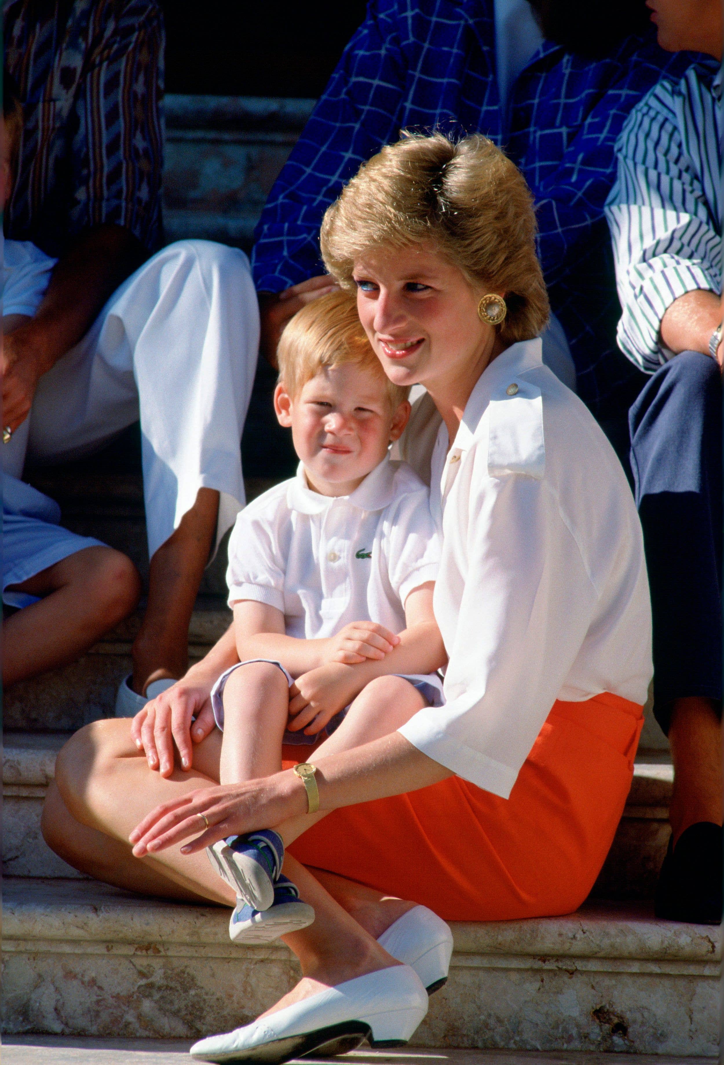 Harry received money from his late mother, Princess Diana