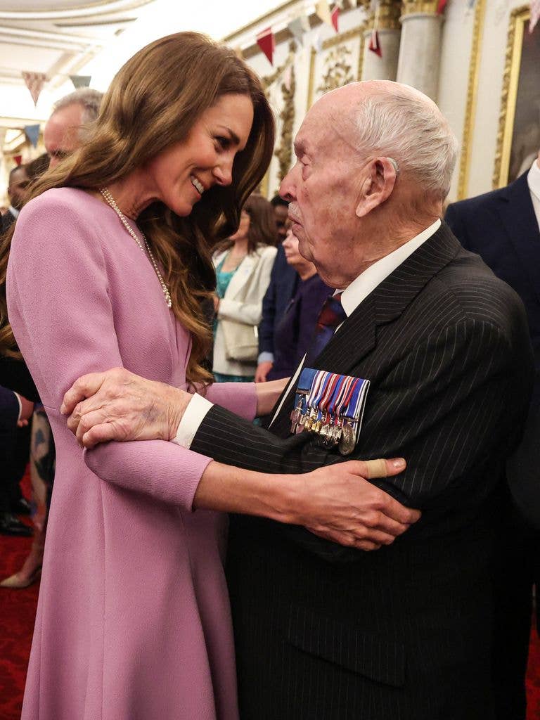 The Prince and Princess or Wales, together with Members of the Royal Family, attend a reception at Buckingham Palace