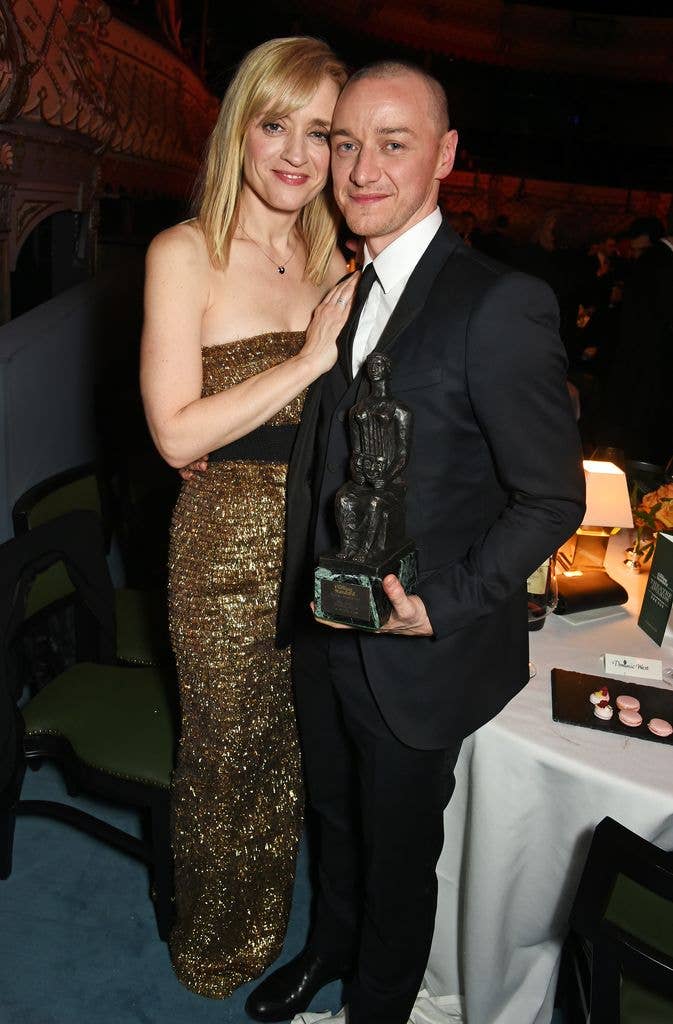 Anne-Marie Duff and James share one son together 