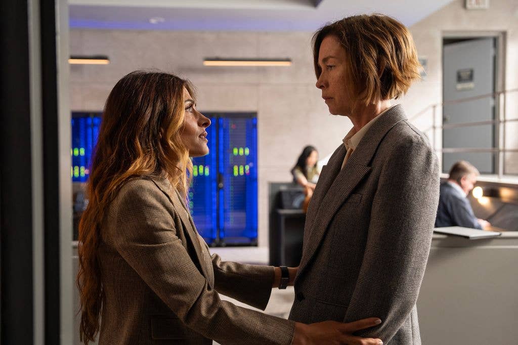 SARAH SHAHI, JULIANNE NICHOLSON IN A STILL FROM PARADISE
