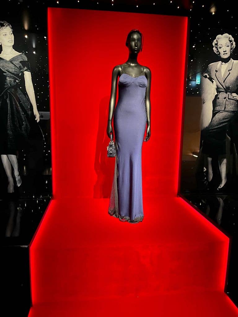  Diana's dress is on display at La Galerie Dior, Paris