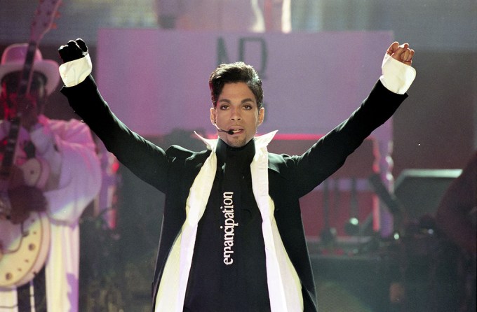 Prince at the BRIT Awards