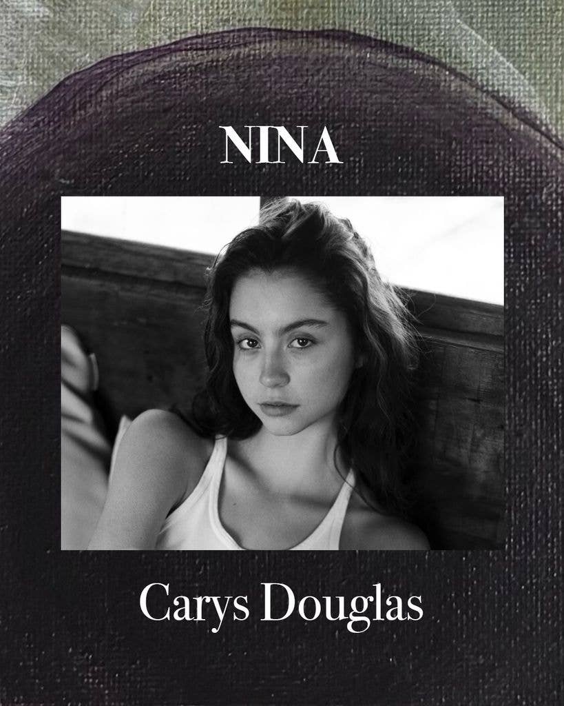 Carys Douglas as "Nina" in an upcoming production of "The Seagull" by Solid Flesh Company, shared on Instagram