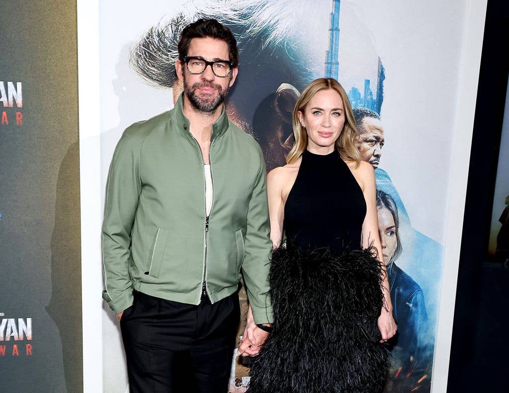 John Krasinski and Emily Blunt were also in attendance