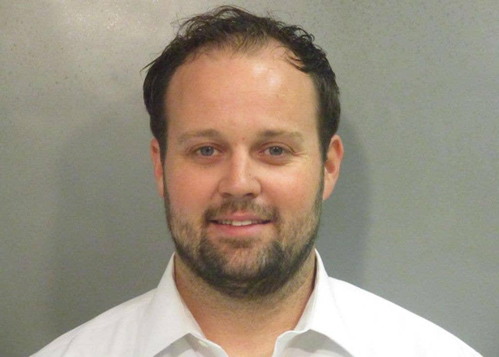 Josh Duggar mugshot from guilty verdict in December 2021