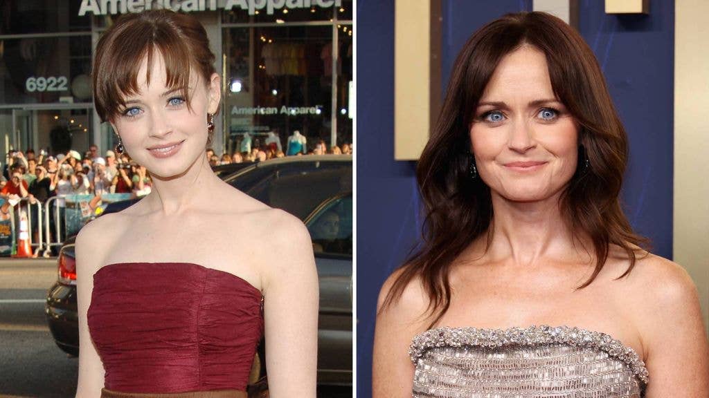 Alexis Bledel in 2005 and 2026