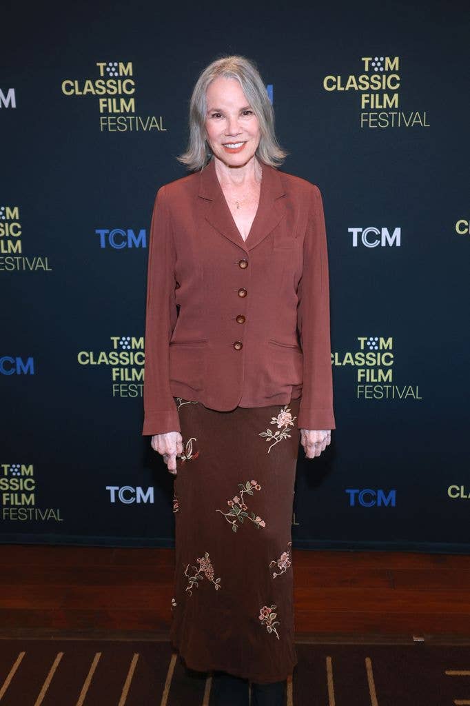 Barbara looked chic and sophisticated at the event