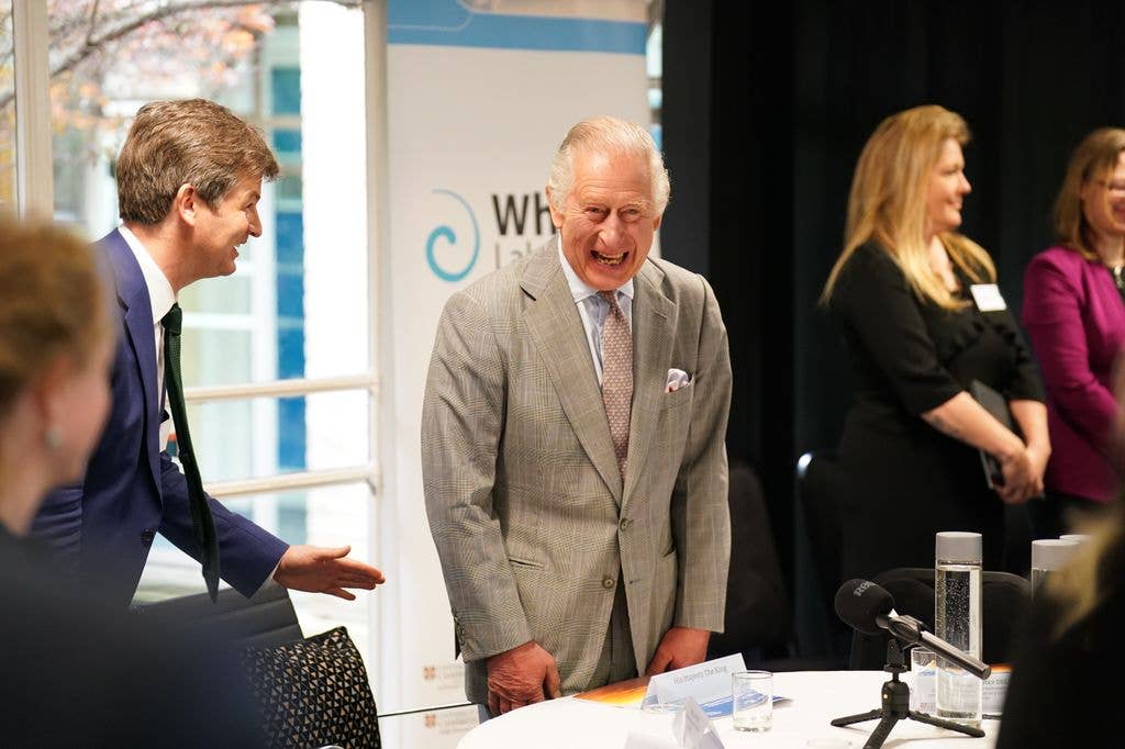 ...and during a visit to the Whittle Laboratory in Cambridge in 2023.