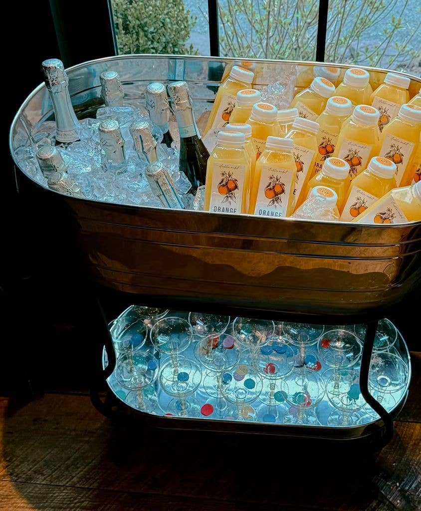 The mimosa stand at Gigi's home 